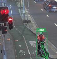 Lime rider heading